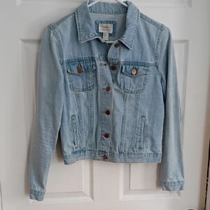 Forever 21 Sky Blue Jean Jacket